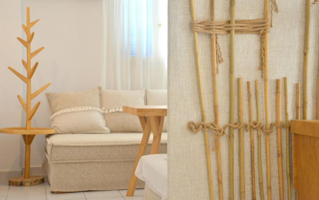 Posezení v ubytování Hotel Apartments Giannis