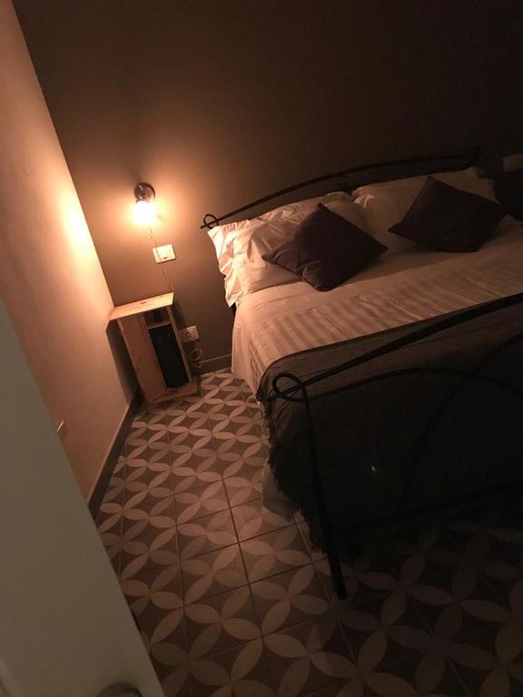 Postel nebo postele na pokoji v ubytování Al biancospino- Camere- Ristorante