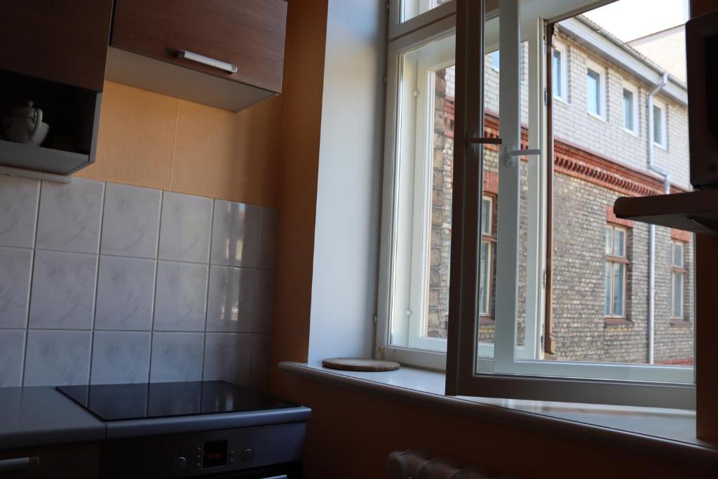 Kuchyň nebo kuchyňský kout v ubytování Hostel Lõuna
