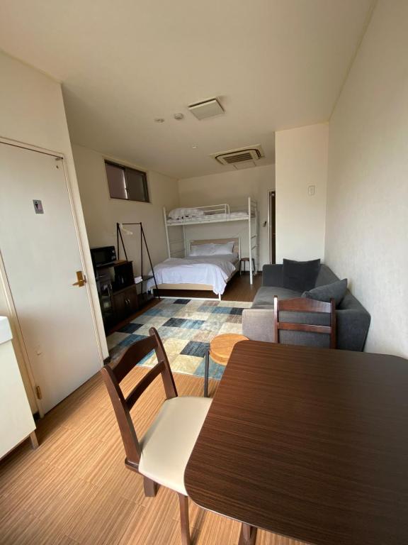 Posezení v ubytování JAM Hostel Kyoto Gion