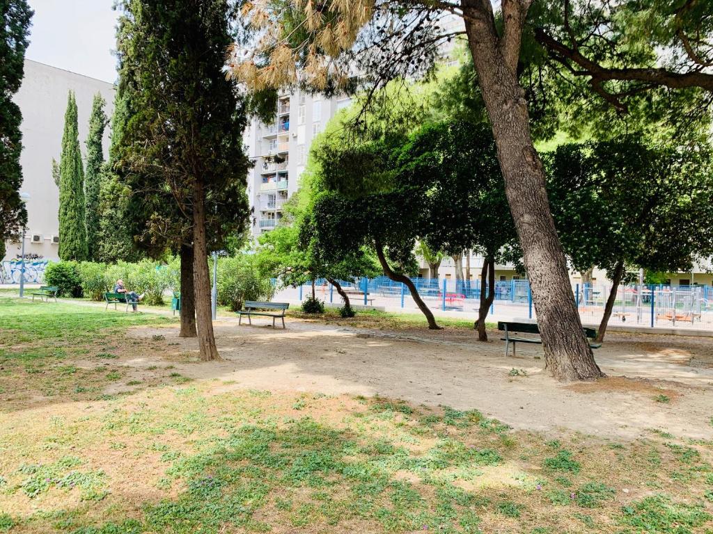 Vonkajšia záhrada v ubytovaní Split Right Place****Cozy and completely new
