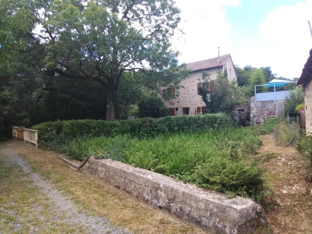 Zahrada ubytování Maison Moulin Bousset