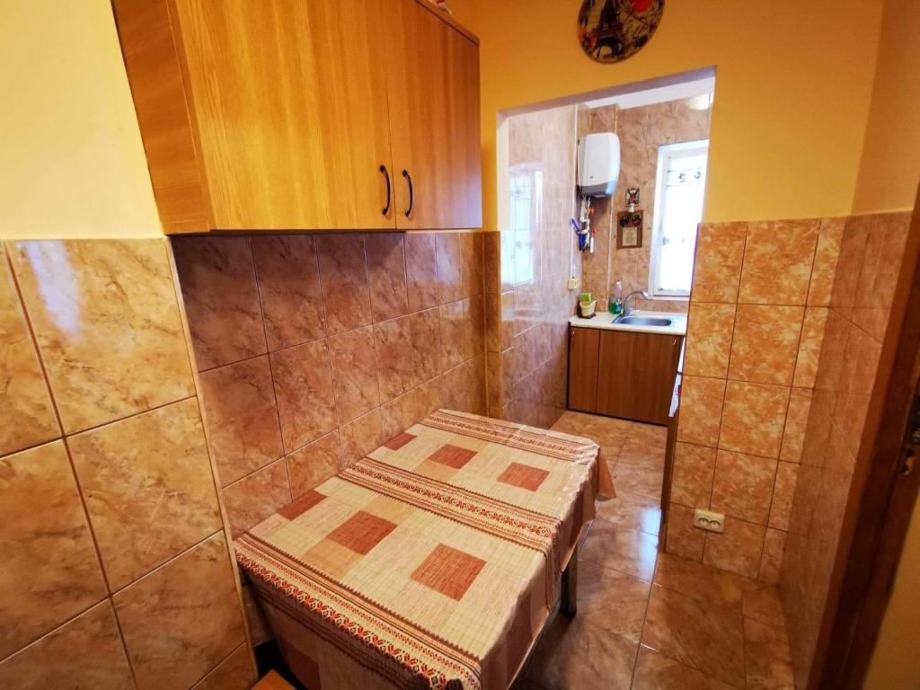 Kuchyň nebo kuchyňský kout v ubytování Casa camy