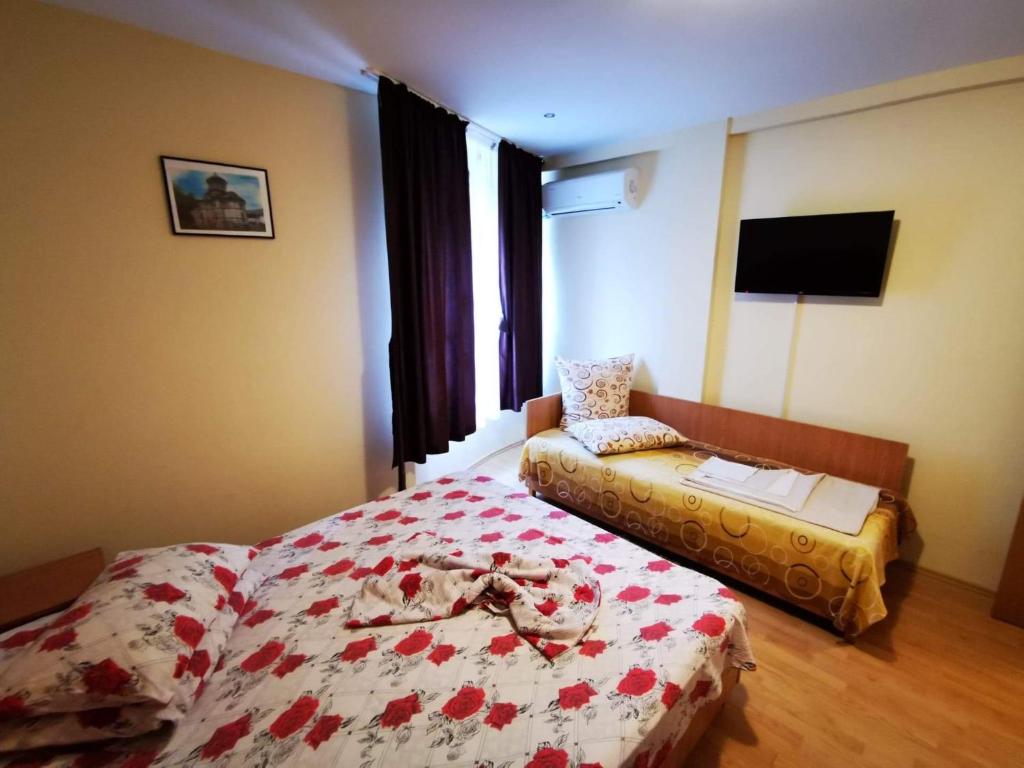 Postel nebo postele na pokoji v ubytování Casa camy
