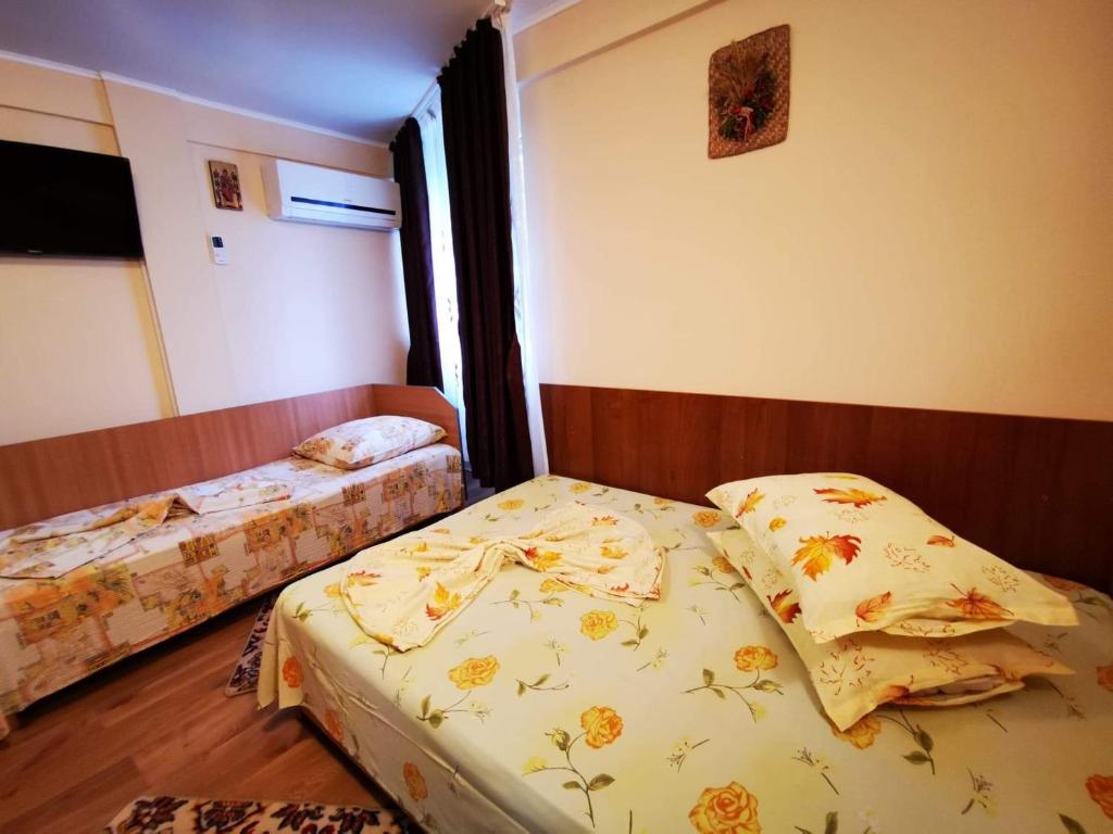 Postel nebo postele na pokoji v ubytování Casa camy