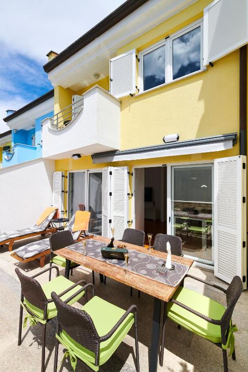 Balkón nebo terasa v ubytování Villa Perla