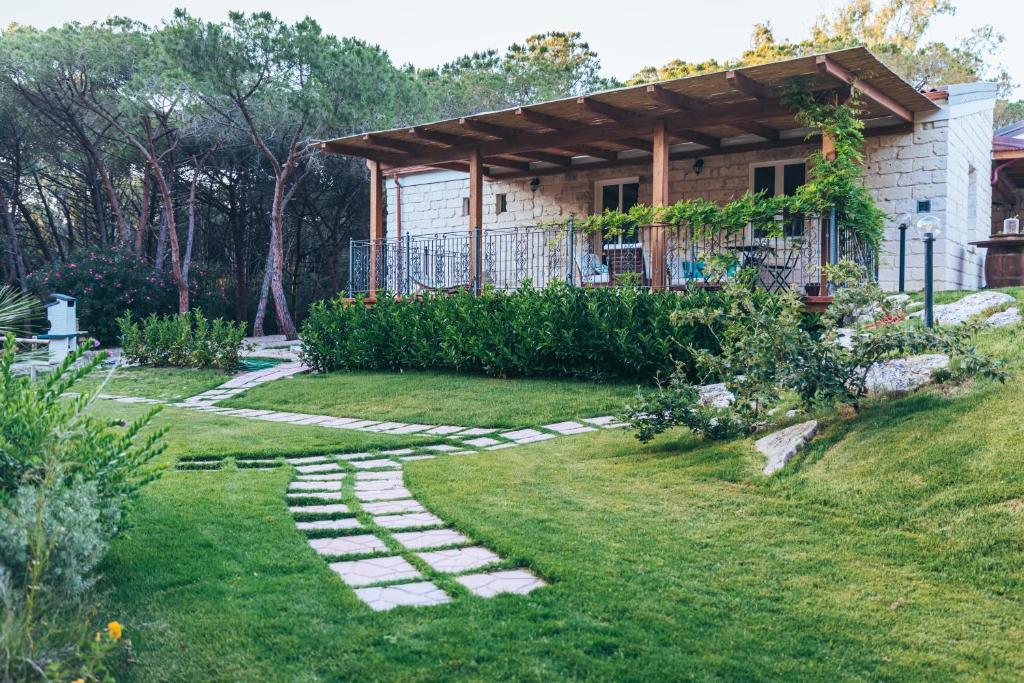 Zahrada ubytování Antica Villa Colonica