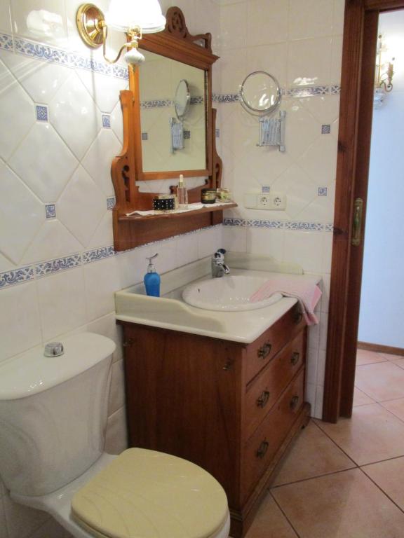 Koupelna v ubytování 1. Meeresline Villa mit privat Pool