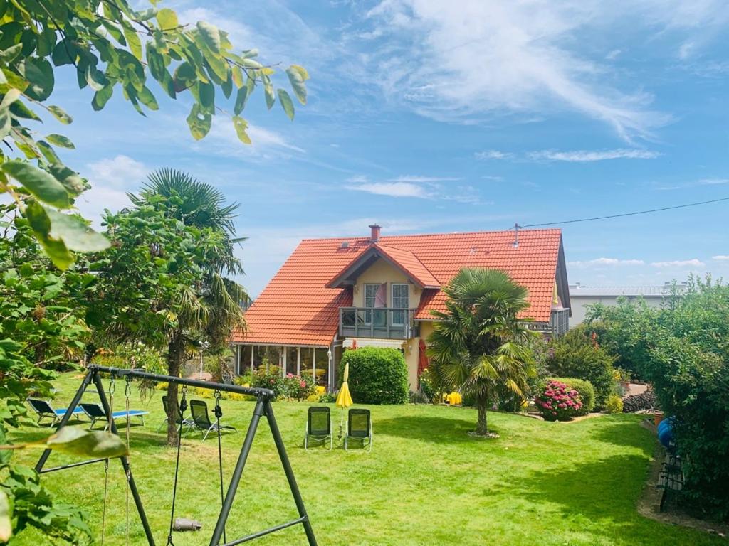Zahrada ubytování Gästehaus Helbighof