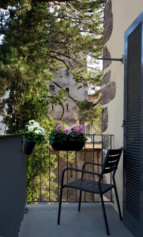 Balkón nebo terasa v ubytování Haus am Schlossberg