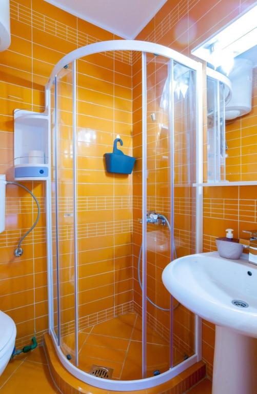 Kupatilo u objektu Apartments Kriva Ulica