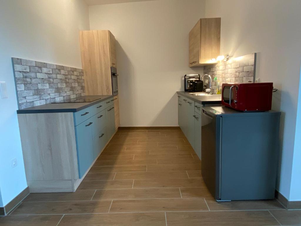 Kuchyňa alebo kuchynka v ubytovaní Ferienwohnung 90m² 2-6 Personen