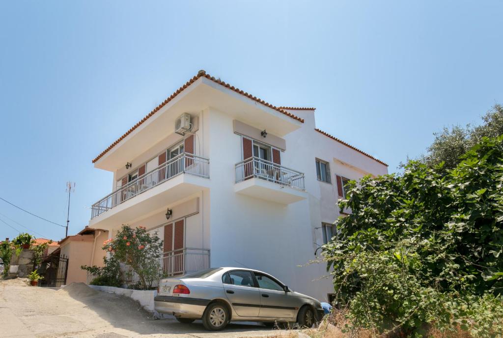 Budynek, w którym mieści się apartament
