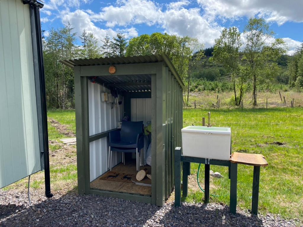 Fotografie z fotogalerie ubytování Wee Highland Hideaway Hut v destinaci Dalmally