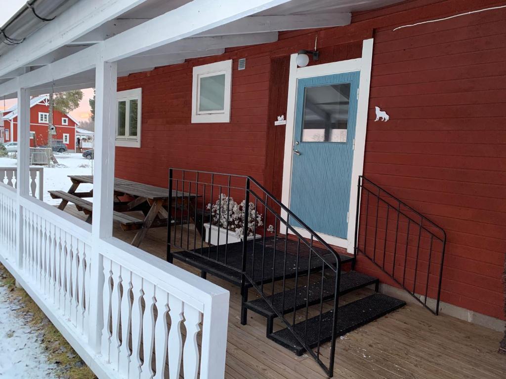 Balkón nebo terasa v ubytování Anneberg Guesthouse
