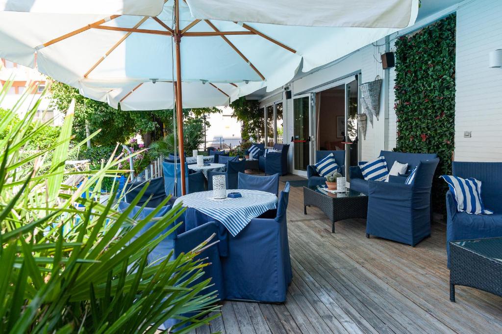 Posezení v ubytování Hotel Mauritius Sentirsi come a Casa