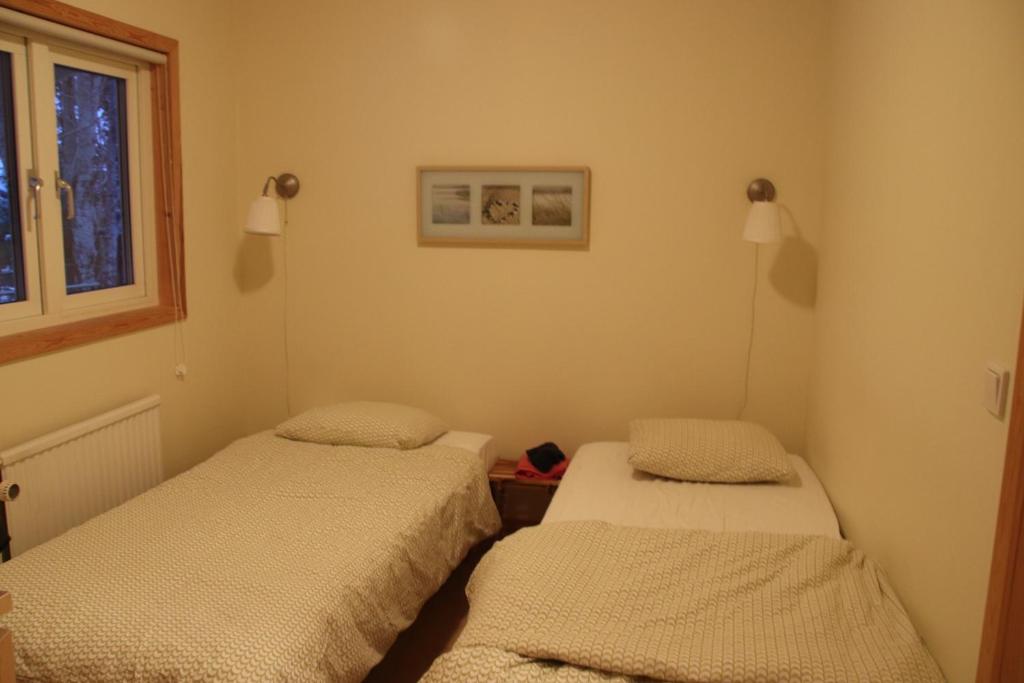 Postel nebo postele na pokoji v ubytování Anneberg Guesthouse