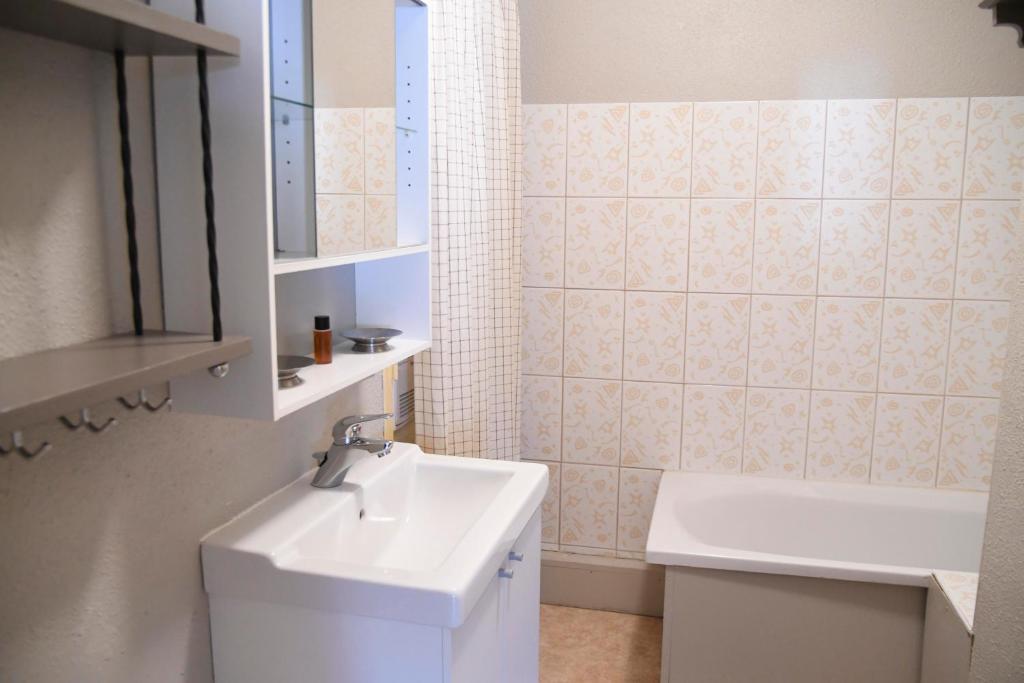 Koupelna v ubytování Superbe appartement Font Romeu La Pardallera