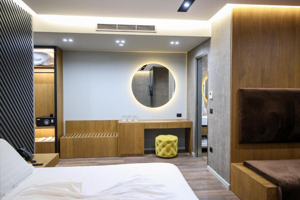 Postel nebo postele na pokoji v ubytování AP Hotel Boutique
