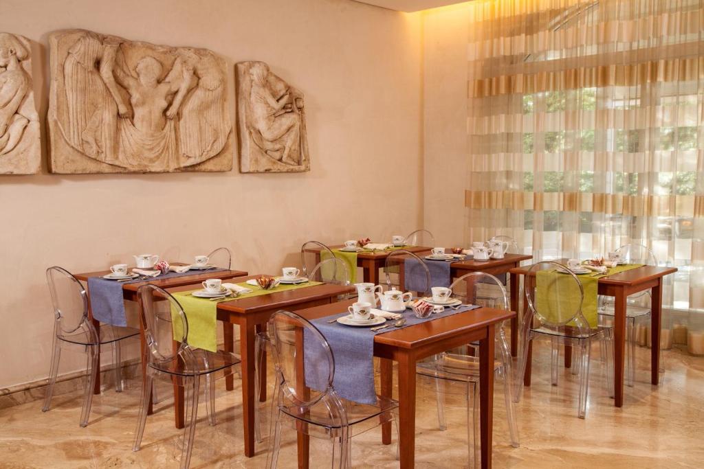 Uma área de estar em Hotel Piccolo Borgo