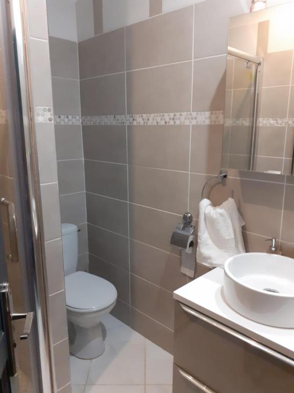 Koupelna v ubytování Villa Jasmin