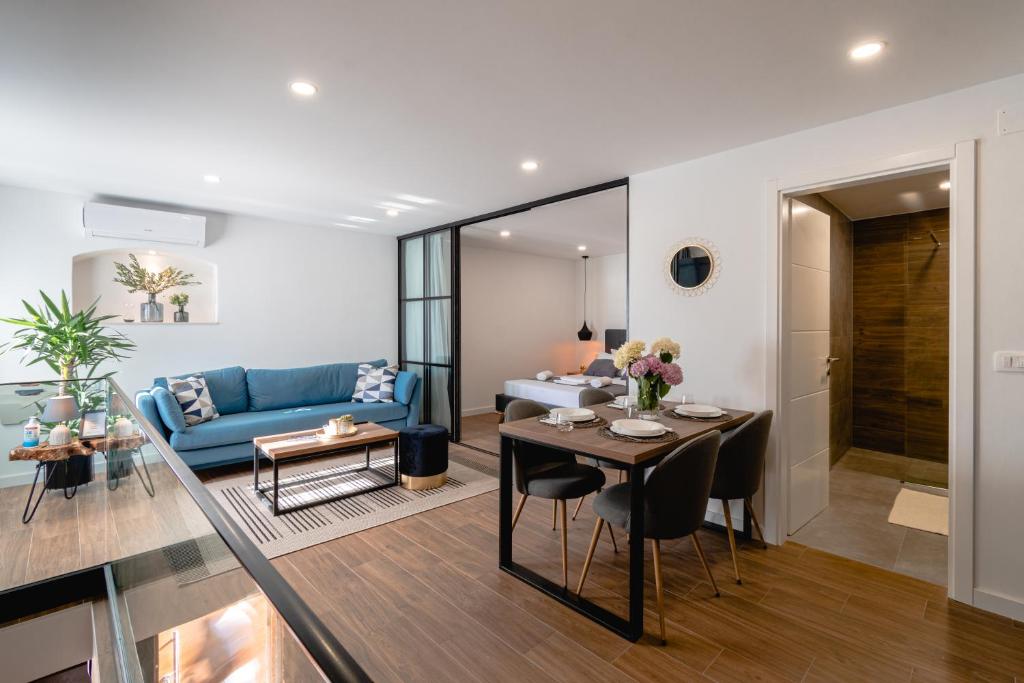 Posezení v ubytování Botun Luxury Apartment