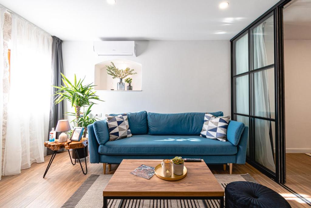 Posezení v ubytování Botun Luxury Apartment