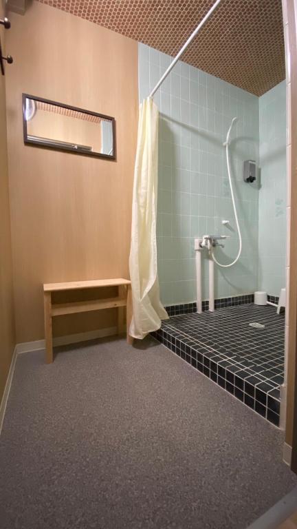 Koupelna v ubytování Hostel Furoya