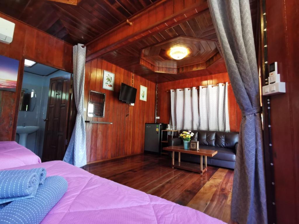 Posezení v ubytování Walk in homestay