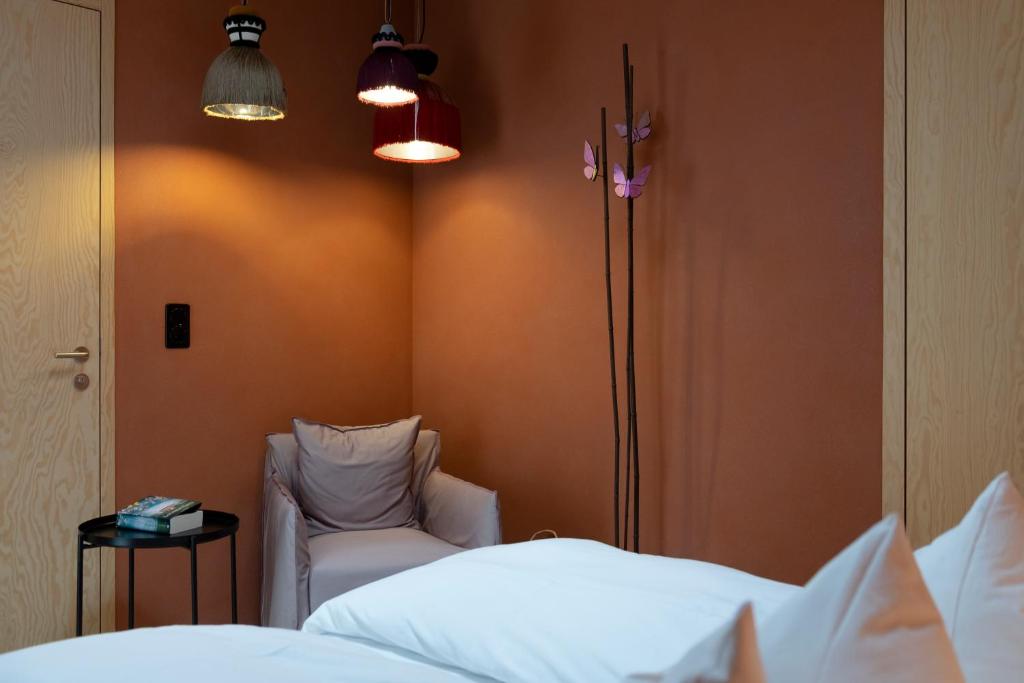 Postel nebo postele na pokoji v ubytování BnB Belle5