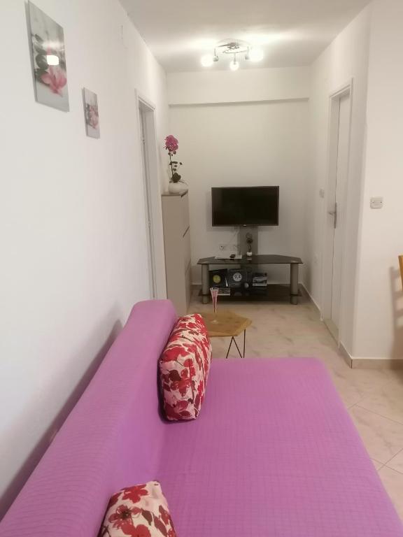 TV a/nebo společenská místnost v ubytování Apartment Maris