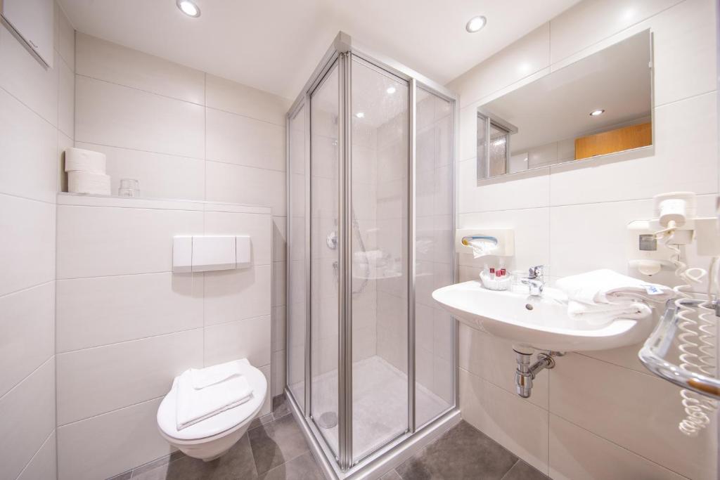 Kúpeľňa v ubytovaní Appartements Waldesrand