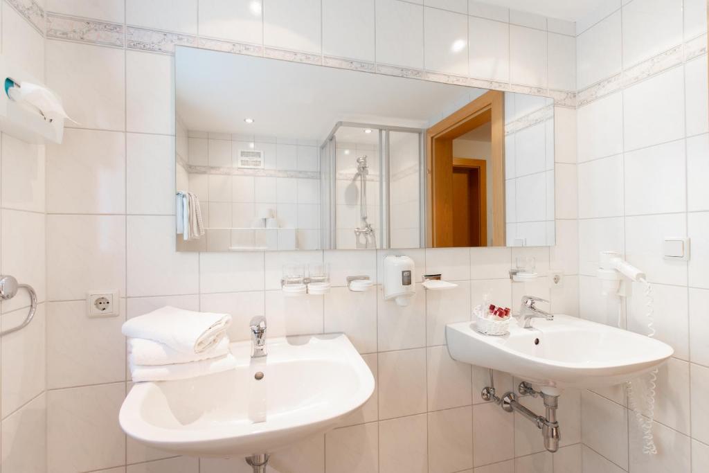 Kúpeľňa v ubytovaní Appartements Waldesrand