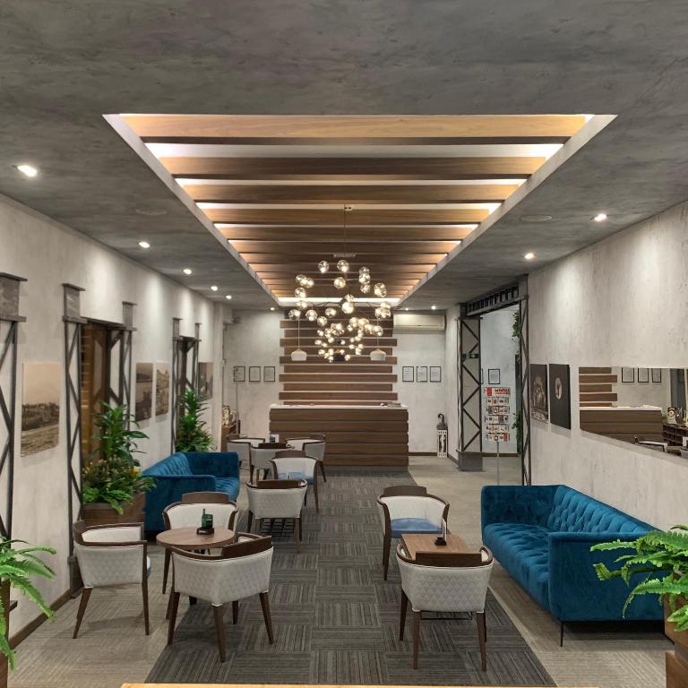 Posezení v ubytování Hotel Garni VIZURA Sport