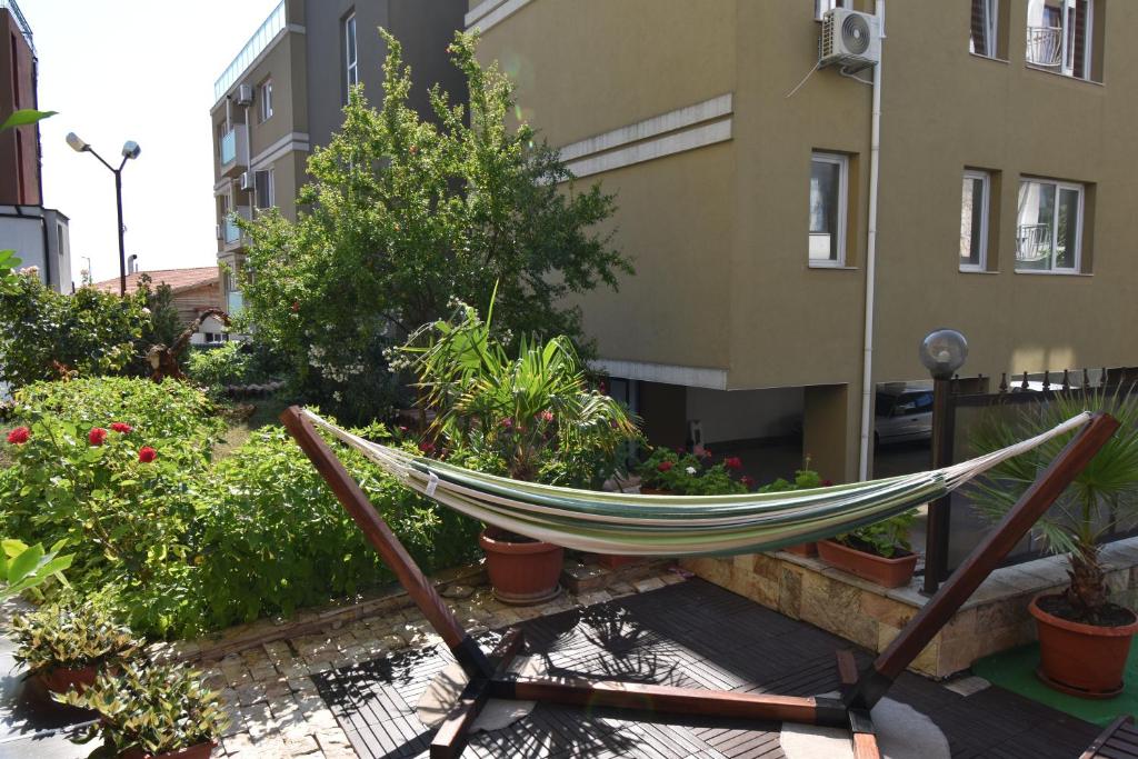 Zahrada ubytování Kandrovi Sozopol