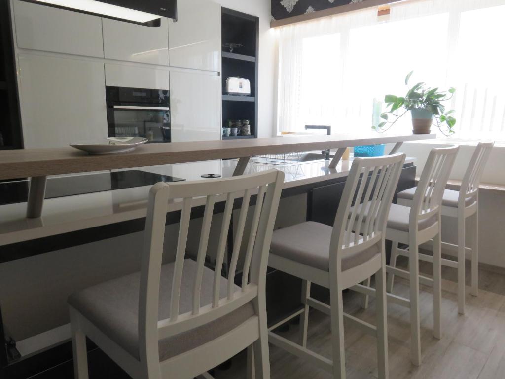 Kuchyň nebo kuchyňský kout v ubytování Lovely Guesthouse Lier