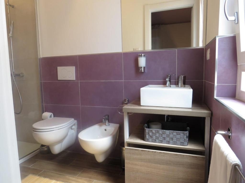 Koupelna v ubytování B&b Angolo 29