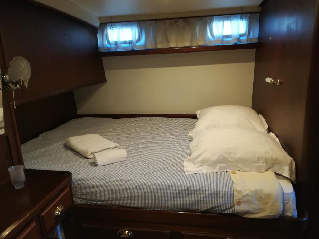 Ένα ή περισσότερα κρεβάτια σε δωμάτιο στο Maz glaz