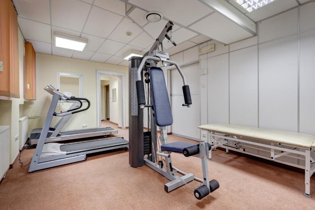 Fitness centrum a/nebo fitness zařízení v ubytování Hotel Gromada Warszawa Centrum
