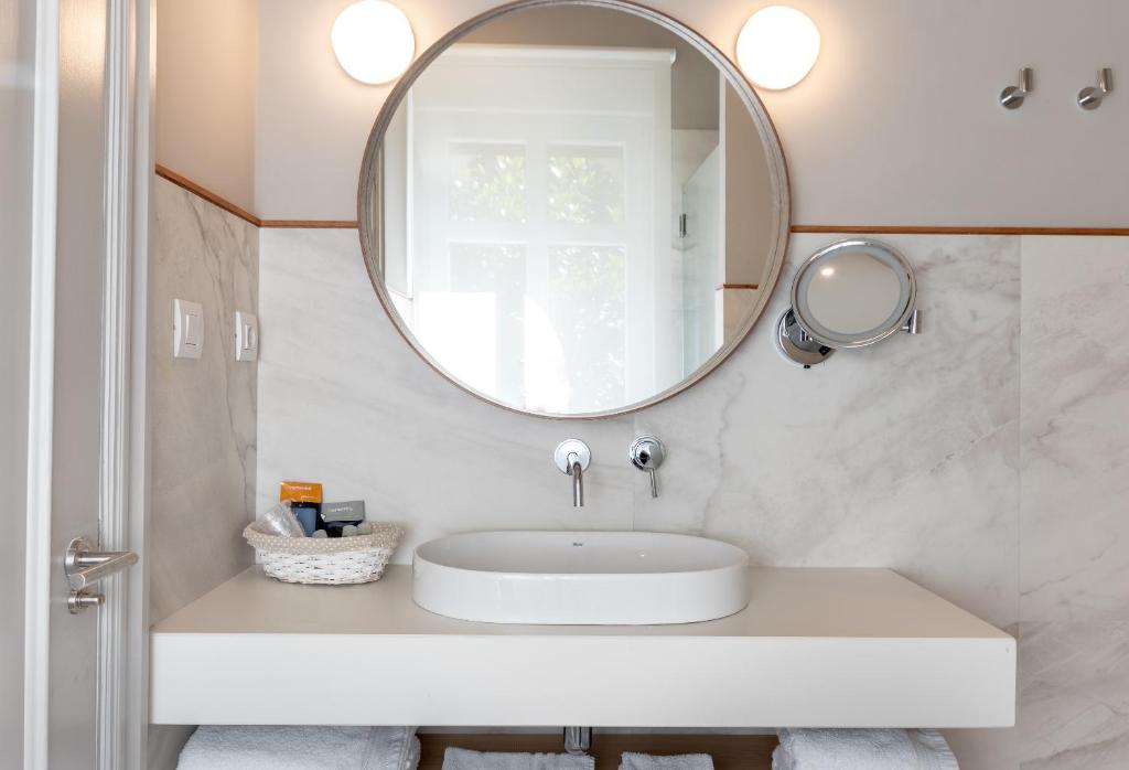 Koupelna v ubytování Hotel Artaza