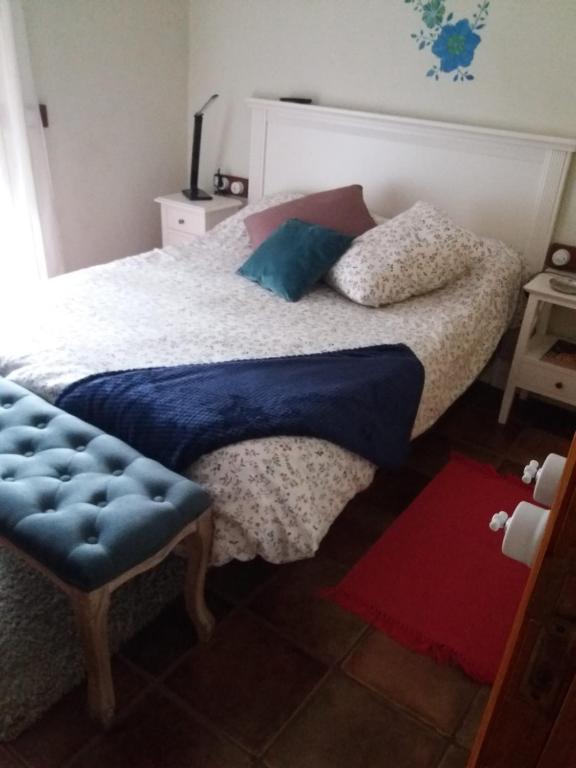 Postel nebo postele na pokoji v ubytování Casa Bermeja