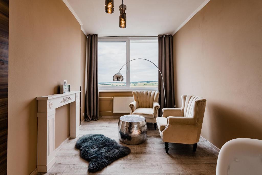 Posezení v ubytování Hotel Palcát