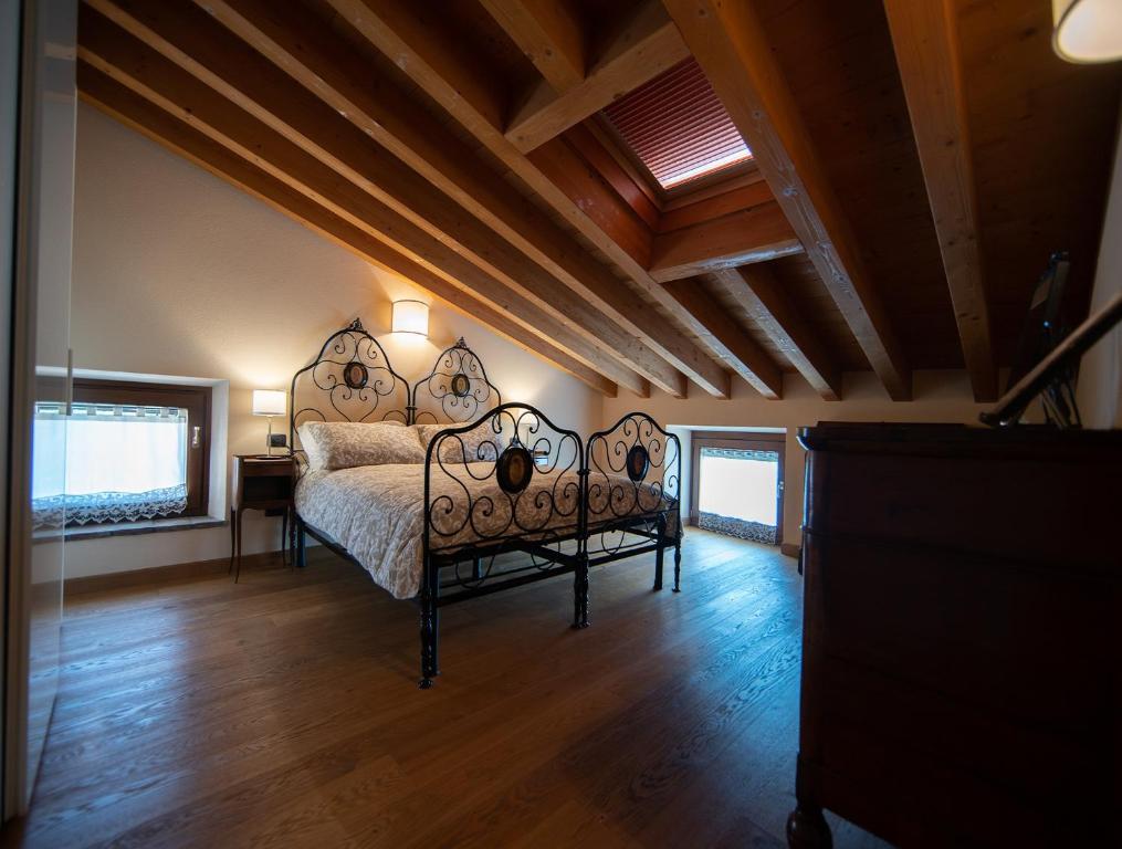 Postel nebo postele na pokoji v ubytování Villa Vitis