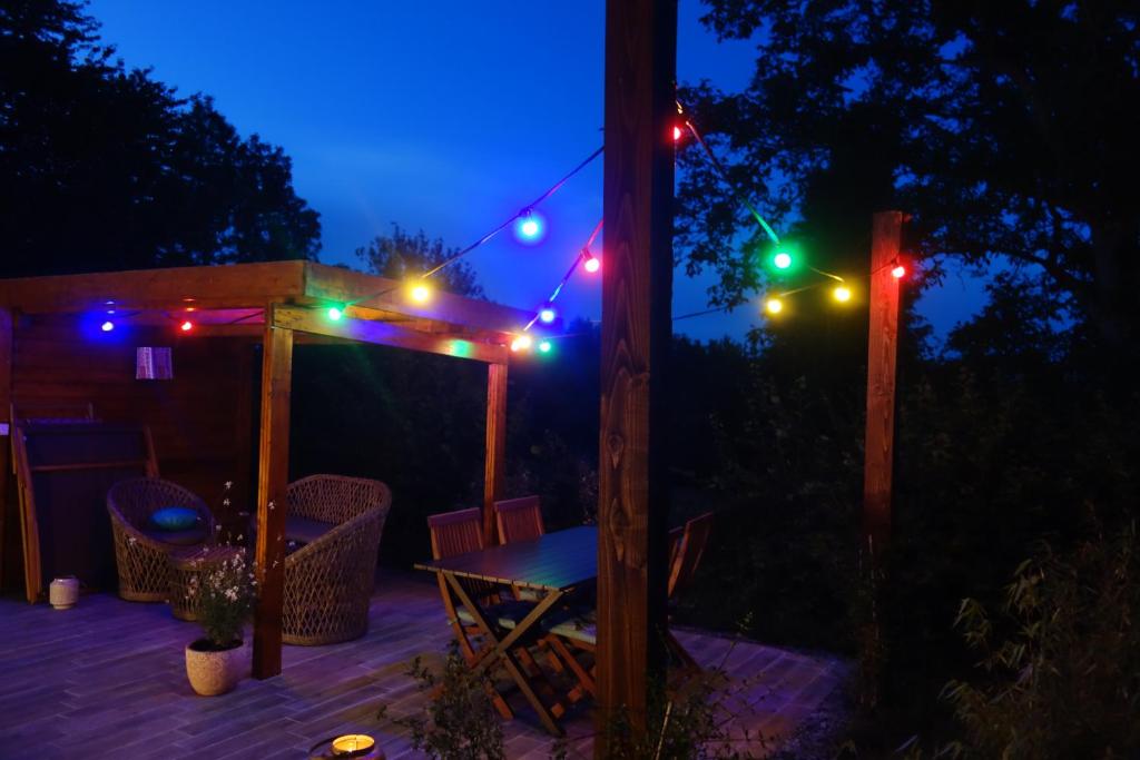 Fotografie z fotogalerie ubytování Le cottage du Coudray, gîte avec chalet sauna v destinaci La Fresnaie-Fayel