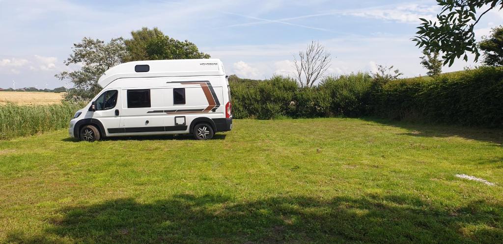 Zahrada ubytování Wohnmobilstellplatz Hemenswarft an der Nordsee - Meerblick
