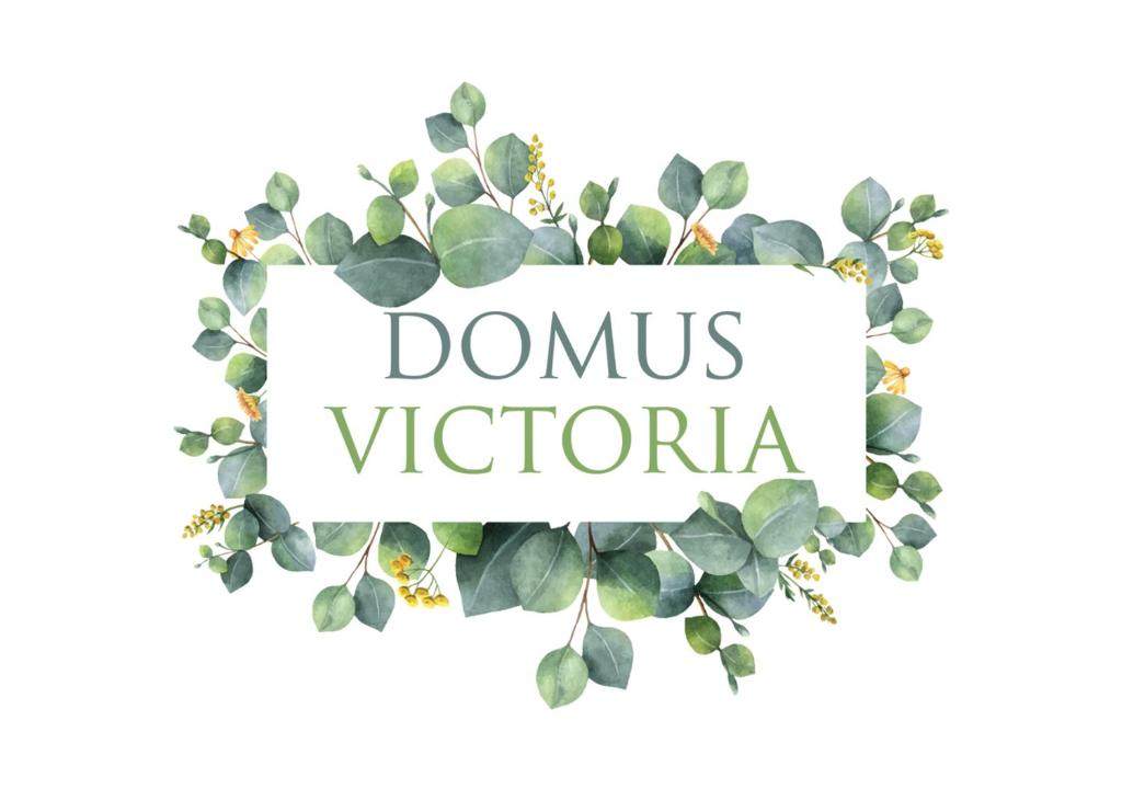 a watercolor illustration of a wreath of dumulus victoria at Domus Victoria Guest House in Rome