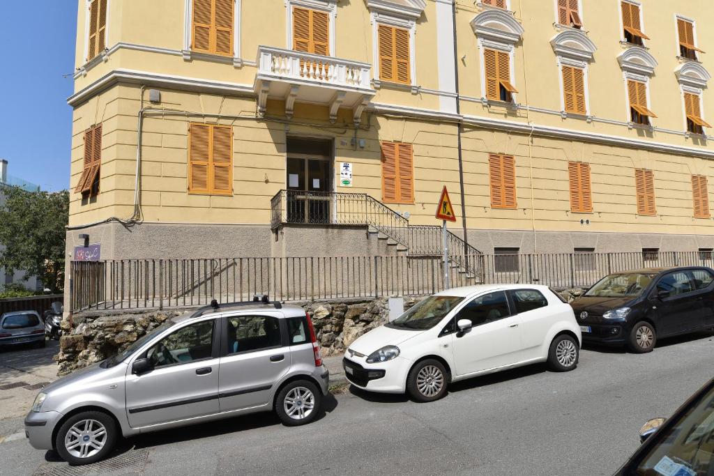 Budova, kde se penzion nachází