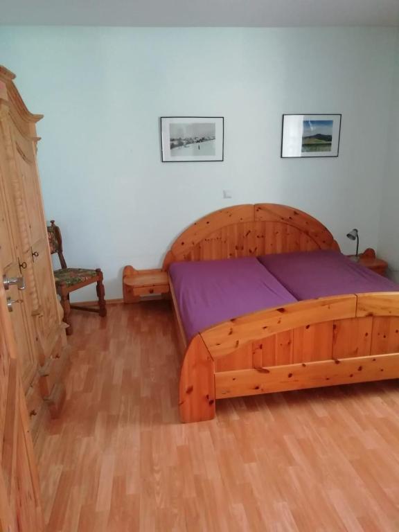 Postel nebo postele na pokoji v ubytování Wershofen/Eifel