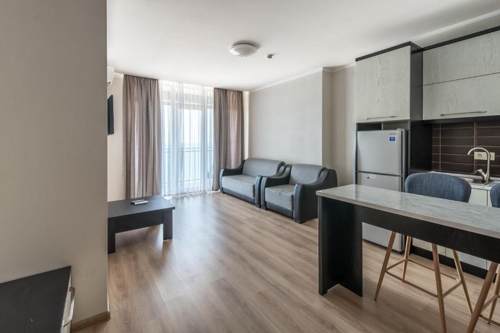 Posezení v ubytování Orbi Residence Hotel Official