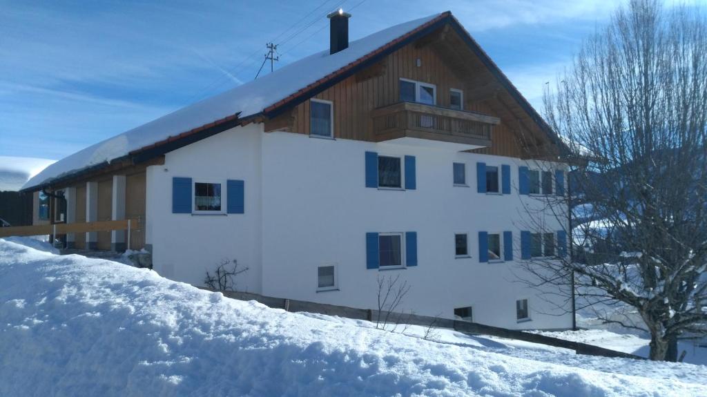 Alpine Lodge Wertach v zimě